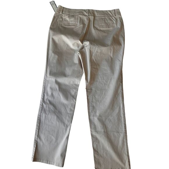 NWT Dockers Tan Straight Leg High Rise Pants Trousers sz 16 Long - Picture 2 of 11